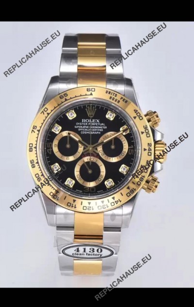 Rolex Cosmograph Daytona M116503-0011 Yellow Gold Two Tone Original Cal.4130 Movement - 904L Steel Watch