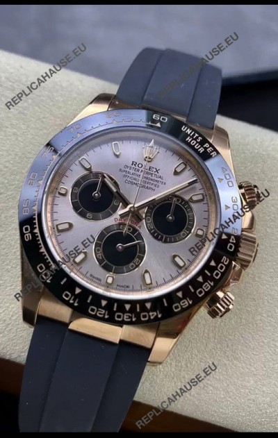 Rolex Cosmograph Daytona M116515LN-0059 Rose Gold Original Cal.4130 Movement - 904L Steel Watch