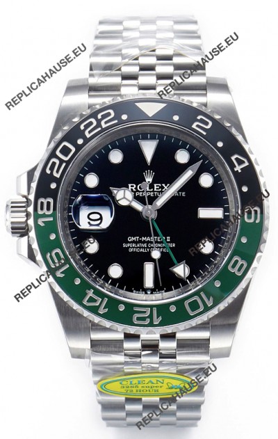 Rolex GMT Masters II 126720VTNR Cal.3285 72 Hours Power Jubilee Strap Swiss Replica 904L Steel 