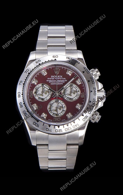 Rolex Daytona Stainless Steel Watch with Original Cal.4130 Movement - 1:1 Mirror 904L Steel Watch