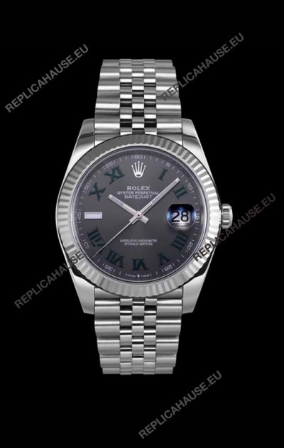 Rolex Datejust Wimbledon Cal.3235 Movement Swiss Watch - Ultimate 904L Steel 41MM
