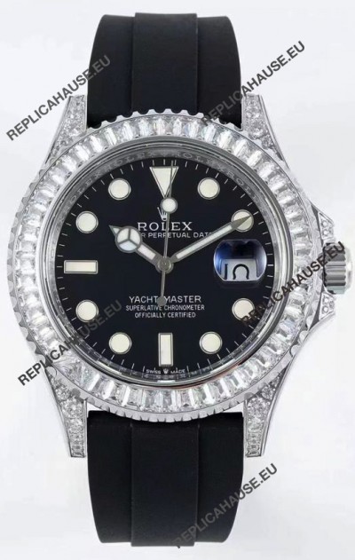 Rolex Yachtmaster 226679TBR White Gold 42MM Cal.3135 Swiss 1:1 Ultimate 904L Steel Watch
