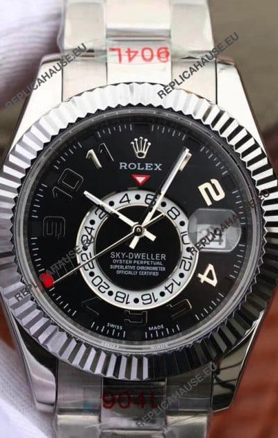 Rolex Sky-Dweller 326139 Swiss Replica Watch 42MM 1:1 Mirror Replica Watch 