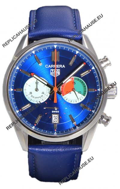 Tag Heuer Carrera Carrera Skipper 39 Chronograph Swiss Quartz Replica Watch 