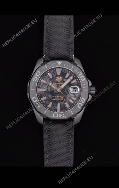 Tag Heuer Aquaracer Calibre 5 Titanium Carbon 41MM 1:1 Mirror Replica Watch 
