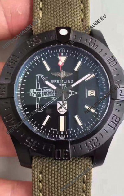 Breitling Avenger II Limited Edition Swiss Replica Watch in PVD Casing 