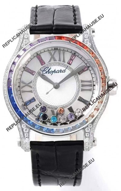 Chopard Happy Sport Swiss Automatic Replica Watch - Steel Casing - 36MM Wide 
