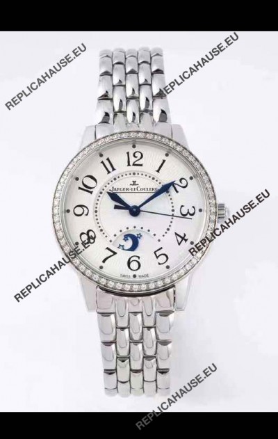 Jaeger LeCoultre Rendez-Vous Night & Day Medium 1:1 Mirror Swiss Watch