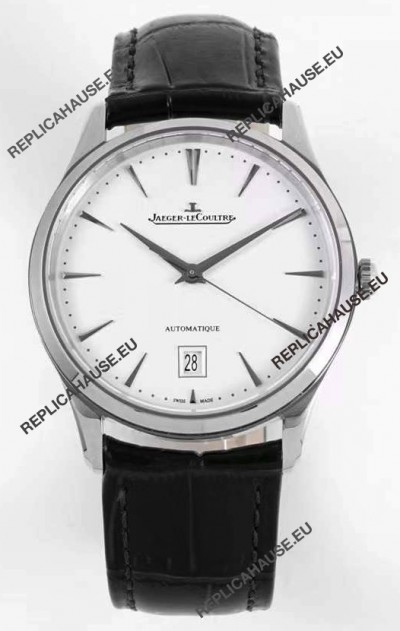 Jaeger LeCoultre Master Ultra Thin Stainless Steel Swiss 1:1 Mirror Replica Watch