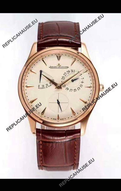 Jaeger-LeCoultre Master Ultra Thin Réserve De Marche 1:1 Mirror Replica Watch