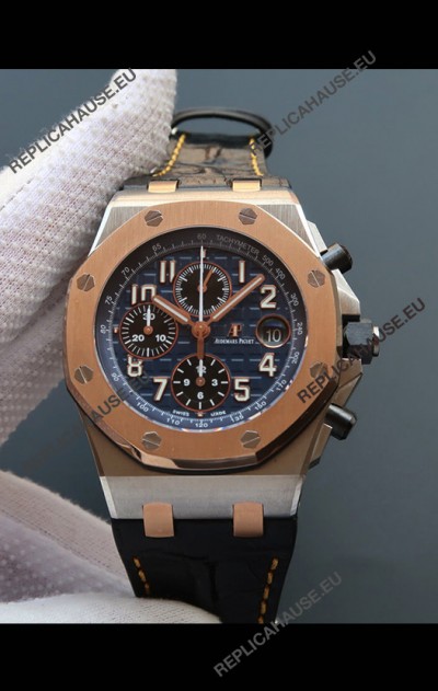 Audemars Piguet Royal Oak Offshore Chronograph 2 Tone 904L Steel 1:1 Mirror 3126 Movement