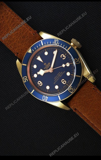 Tudor Heritage Bronze Black Bay Blue Bucherer Limited Edition Swiss Watch 1:1 Mirror Replica