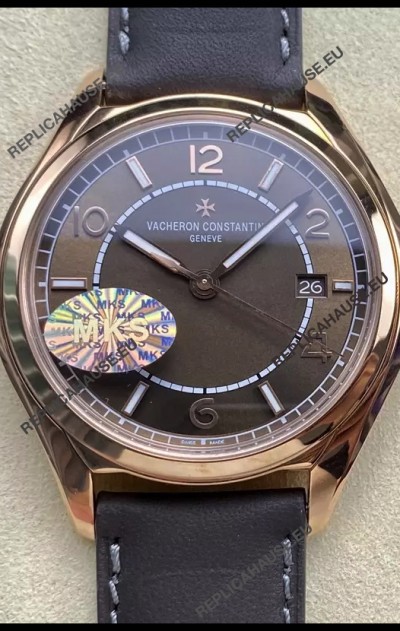 Vacheron Constantin Fiftysix Edition Rose Gold Steel 1:1 Mriror Replica Brown Dial 