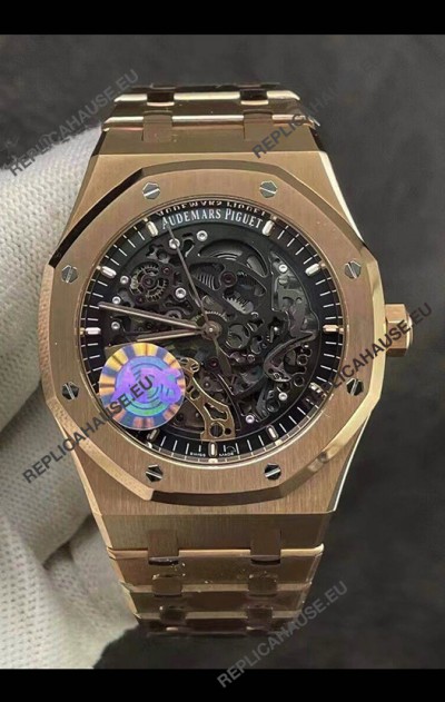 Audemars Piguet Royal Oak Double Balance Wheel Openworked Edition 1:1 Mirror Swiss Replica Watch 