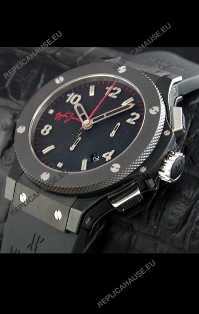 Hublot Ayrton Senna Swiss Replica Watch in Black