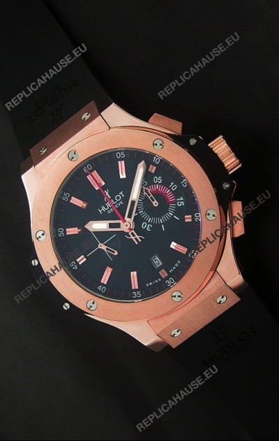 Hublot Big Bang Limited Edition Swiss Replica Watch in Black Dial