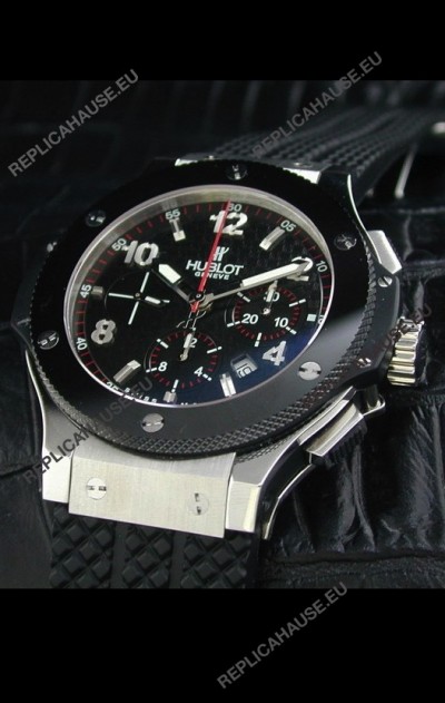Hublot Big Bang Swiss Replica Watch Black Checkered Dial