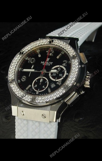 Hublot Big Bang Swiss Replica Watch in Black Dial