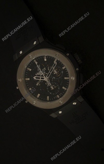 Hublot Big Bang AeroBang Swiss Watch in PVD Casing