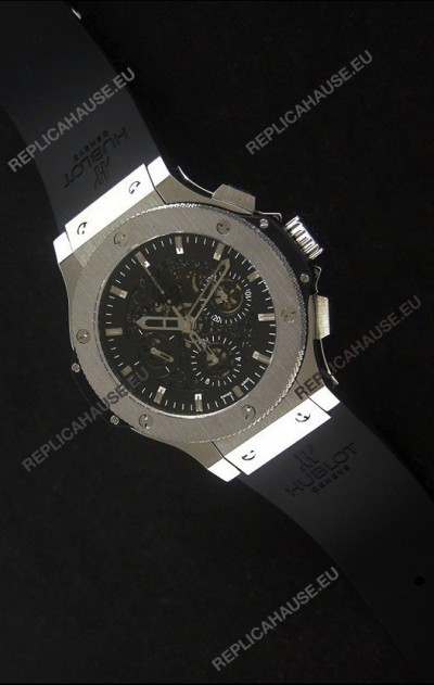 Hublot Big Bang AeroBang Swiss Watch in Steel Case