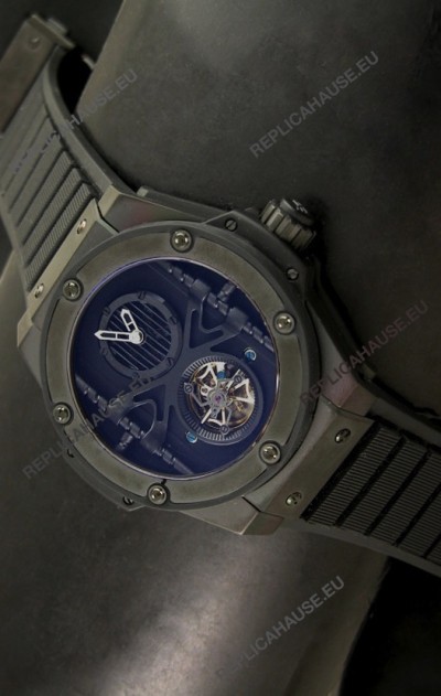 Hublot Big Bang King Power Tourbilon Japanese Watch in PVD