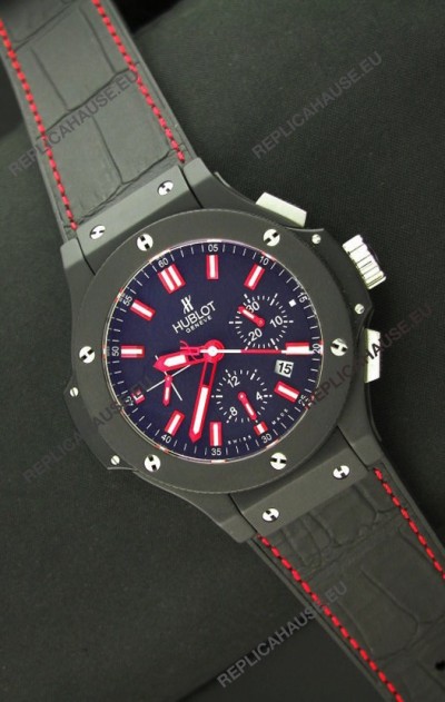 Hublot Big Bang Ceramic Sandblasted Matte Swiss Watch - 1:1 Mirror Replica