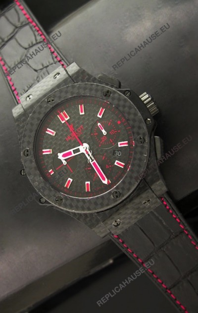 Hublot Big Bang Full Carbon Swiss Watch - 1:1 Mirror Replica Watch