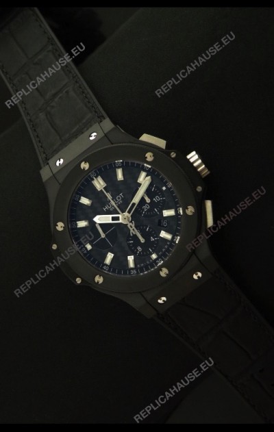 Hublot Big Bang Ceramic Carbon Dial Watch - 1:1 Ultimate Mirror Replica