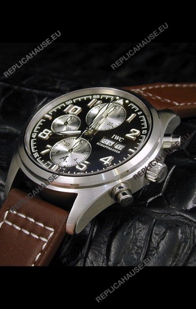 IWC Exupery Edition Swiss Replica Watch in Black Dial