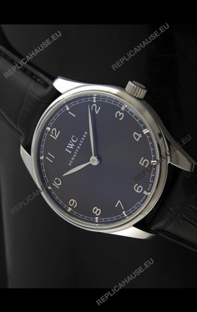 IWC Big Pilot Japanese Replica Watch in Black Dial