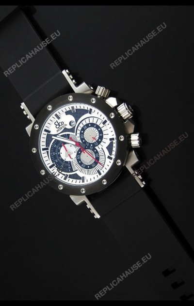 Jacob and Co. Manhattan Epic 2 Watch in White Dial