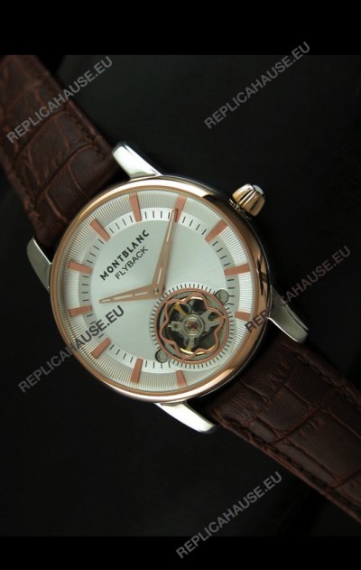 Mont Blanc Flyback Japanese Tourbillon Replica Watch 