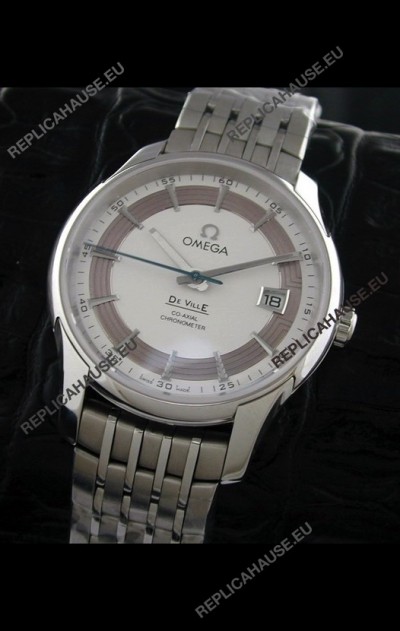 Omega De Ville Hour Vision Watch in Stainless Steel