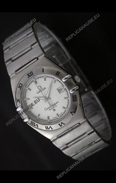 Omega Constellation Quartz in White Dial