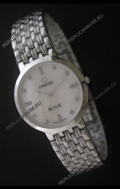Omega De Ville Seamaster QuartzÂ in White 