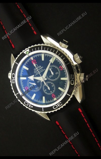 Omega Seamaster CO AXIALÂ Chronometer Watch in Black Dial