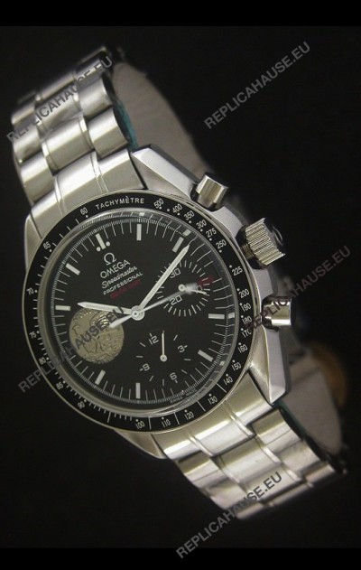 Omega Speedmaster Professional 0258 GMT Watch in Black Dial