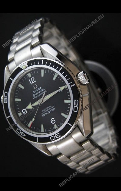Omega Seamaster Planet Ocean Watch in Black Dial - Swiss Quality Casing