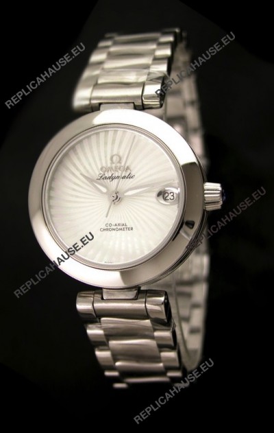 Omega Deville Ladymatic Chronometer Swiss Automatic Watch - 1:1 Mirror Replica 