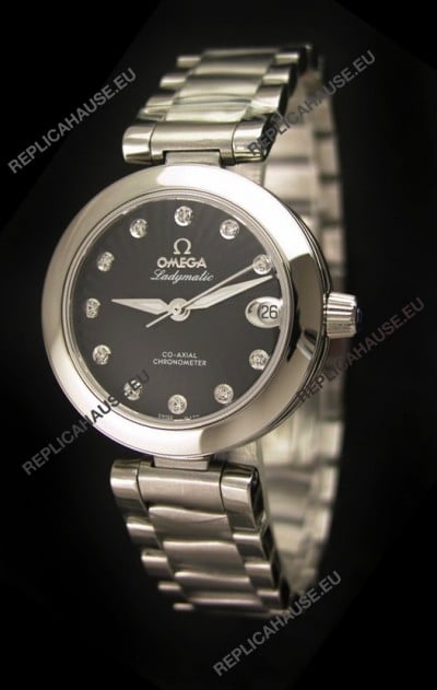 Omega Deville Ladymatic Chronometer Swiss Automatic Watch - 1:1 Mirror Replica 