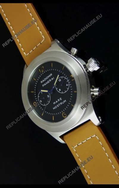 Radiomir Panerai Mare Nostrum Japanese Automatic Watch in Black Dial