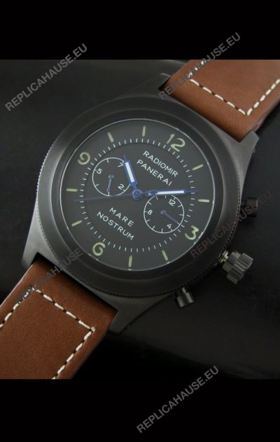 Radiomir Panerai Mare Nostrum Japanese PVD Automatic Watch
