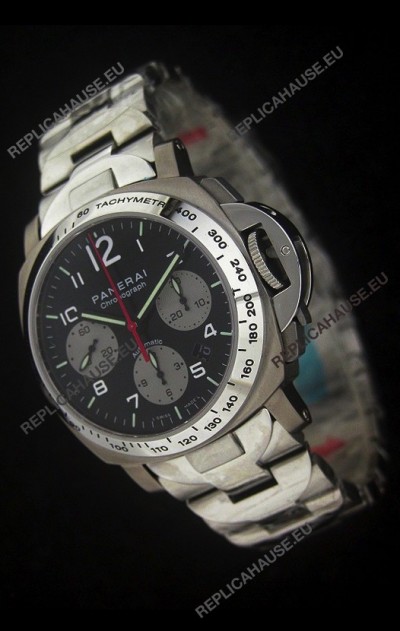 Panerai Luminor Chronograph Swiss Watch 