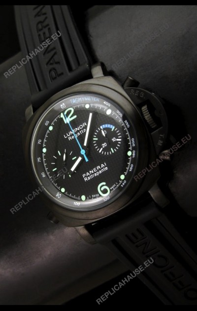 Panerai Luminor Regatta Flyback Swiss Watch PVD Casing