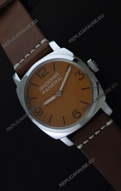 Panerai Radiomir California Vintage Homage Watch in Orange Dial