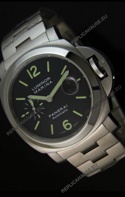 Panerai Luminor Marina PAM299K Swiss Watch in Steel Strap