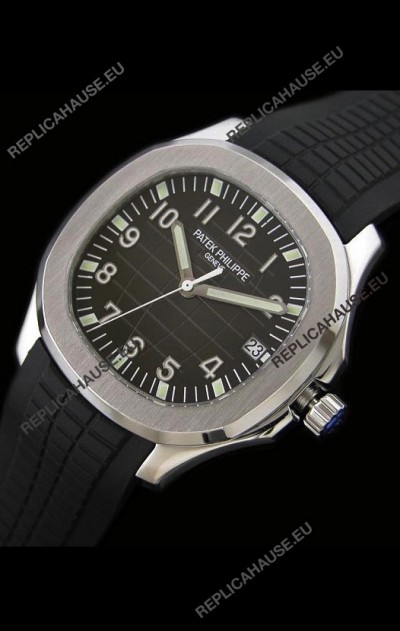 Patek Philippe Aquanaut Swiss Mens Watch in Coffee Checked Dial