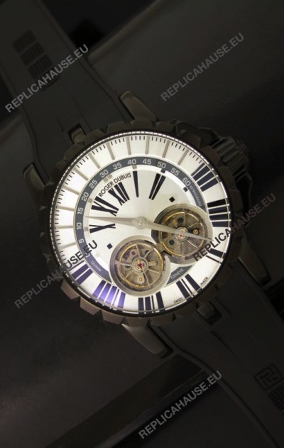 Roger Dubuis Chronoexcel Japanese Replica Automatic PVD Watch