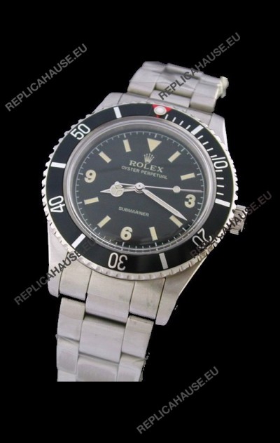 Rolex Submariner Vintage Swiss Replica Watch in Black Dial