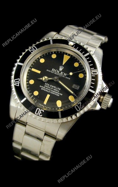 Rolex Replica Sea Dweller Double Red Vintage SeaDweller Swiss 1665 Watch